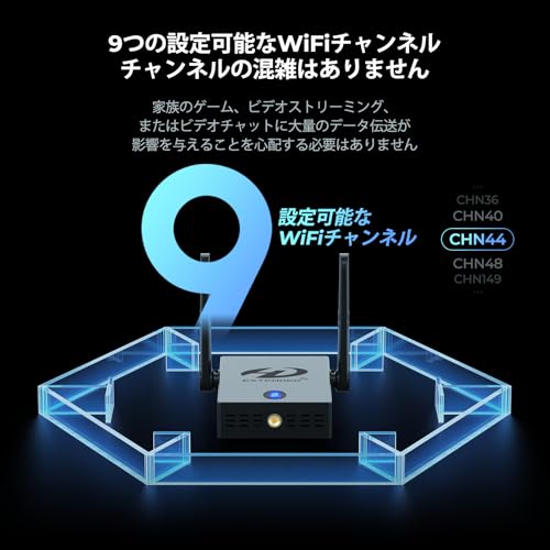 undefined ワイヤレスHDMI無線送受信機4K 30HZ-デュアル冷却シス、1/4インチスレッドインターフェース、150m安定転送距離、設定不要,テレビボックス、コンピューター、ラップトップ、カメラ、監視カメラからモニター、テレビ、プロジェクターに送信するのに適しています の商品画像 4