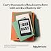 Kobo Clara BW | eReader | 6” Glare-Free Touchscreen with ComfortLight PRO | Dark Mode Option | Audiobooks | Waterproof | 16GB of Storage | Black