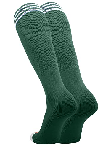 Image of TCK Striped Soccer Socks for Kids, Youth & Adults - Over the Calf Tube Socks for Men & Women, Baseball & Football Team Sports