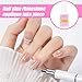 Nail Rhinestone Adhesive - Crystal Bonding Glue, Extra-Strong Gem Fix Solution 45g with Precision Tip, Clear Quick-Dry Formula for Beauty Use, Manicure for Salon Home Bridal Party and Travel