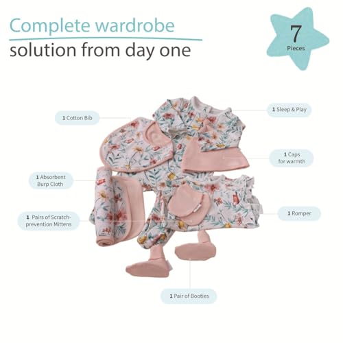 Image of 100% Organic Cotton Baby Clothing Set