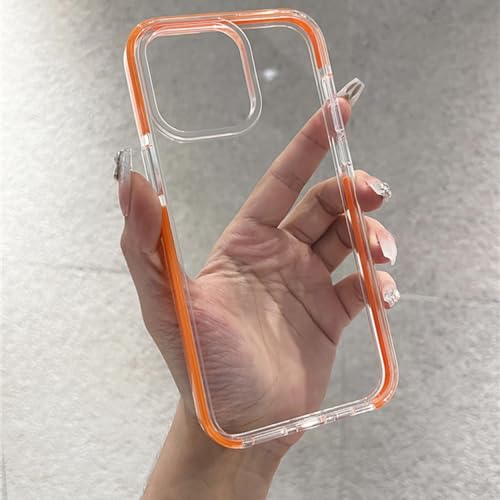 Étui de luxe iPhone 15 Plus antichoc transparent de haute qualité
