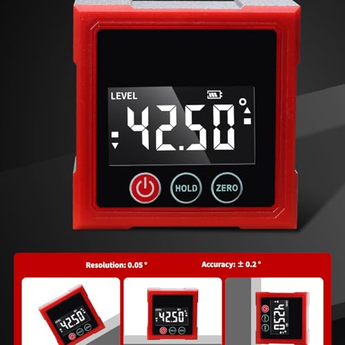 Medidor Digital de Ángulos Portátil con Apagado Automático miniatura 4