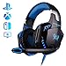 Produktbild Galopar Gaming Headset, Gaming Kopfhörer mit Mikrofon, Bass Stereo Surround, kompatibel mit/PC/Laptop/MAC - Blau