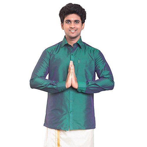 Image of THANGAMAGAN Men's Regular Fit Shirt