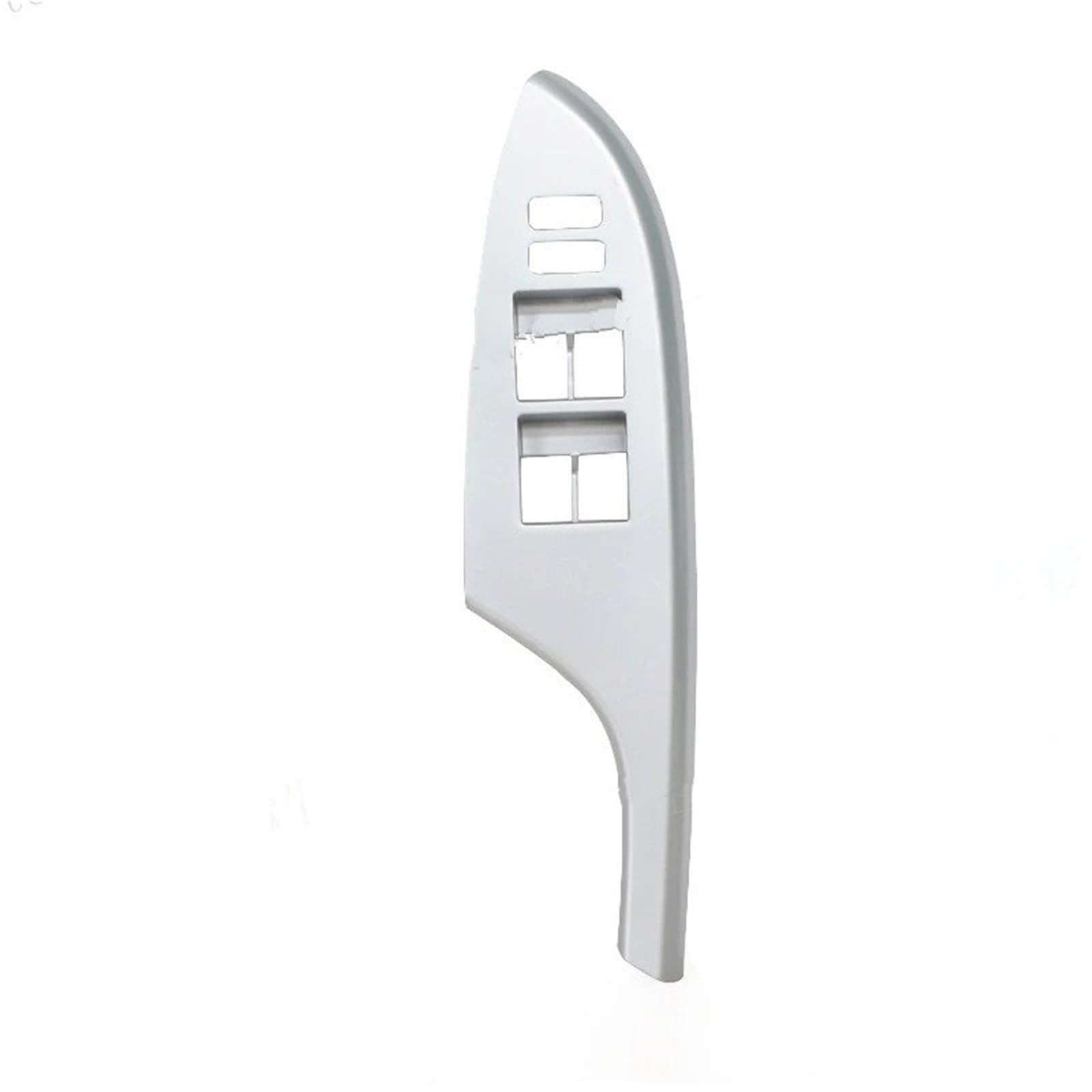 Punxdda Silver Front Left Car Inner Handle For Toyota For Corolla 2007-2013 Power Electric Window Lift Control Switch Panel Cover Frame For Lhd(Silver Front Left)