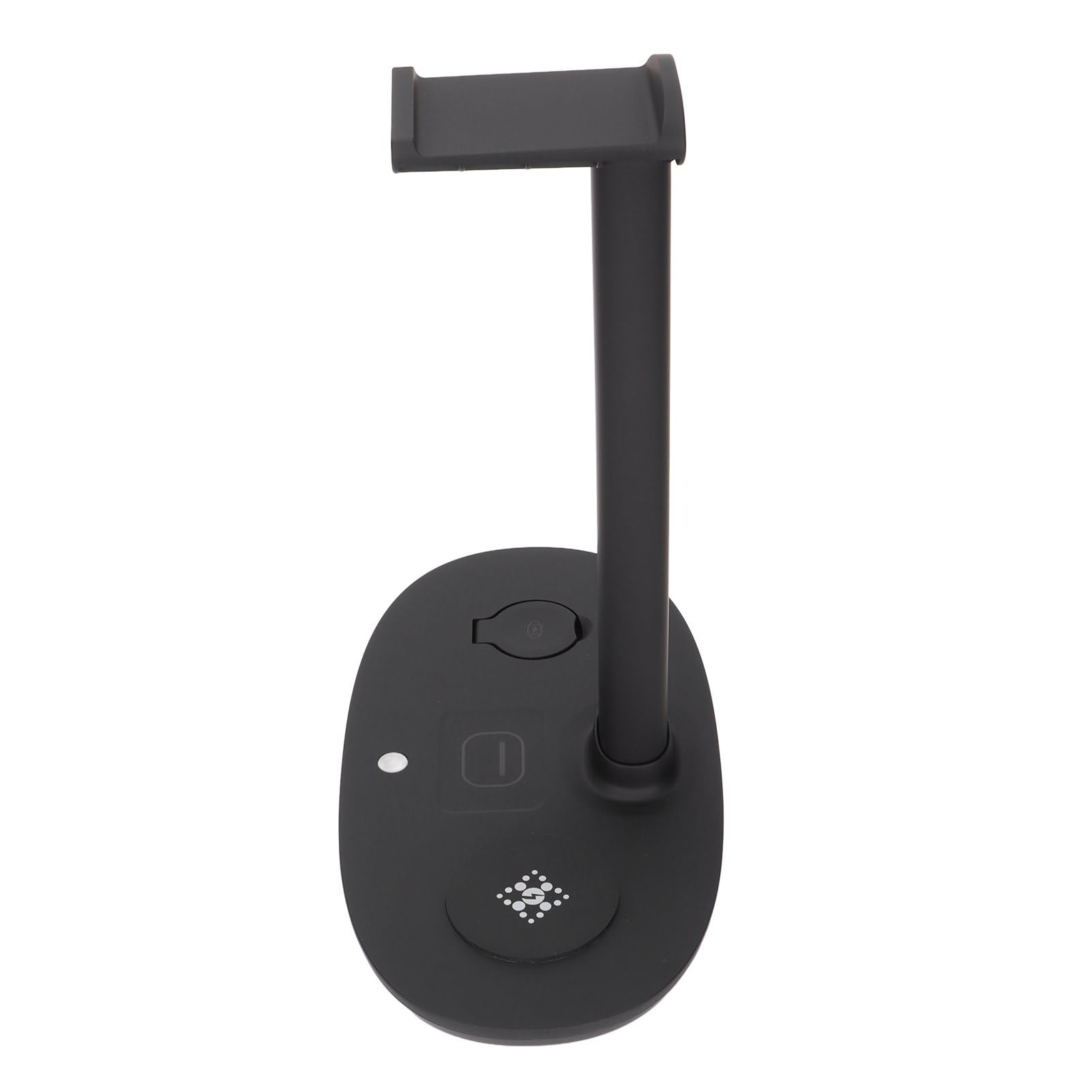 Supporto per Cuffie Caricabatterie Wireless, Design Multifunzionale 4 in 1 con Supporto per Cuffie a Ricarica Rapida da 15 W Organizer da Scrivania, per Modulare con Design Staccabile per