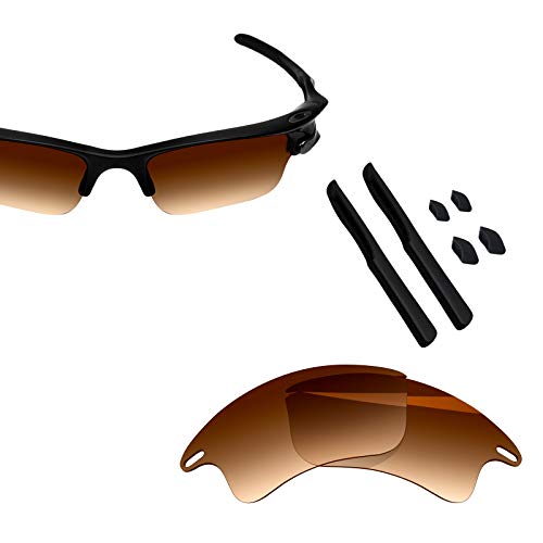Image of BLAZERBUCK Polarized Replacement Lenses & Sock Kit for Oakley Fast Jacket XL OO9156 Sunglass