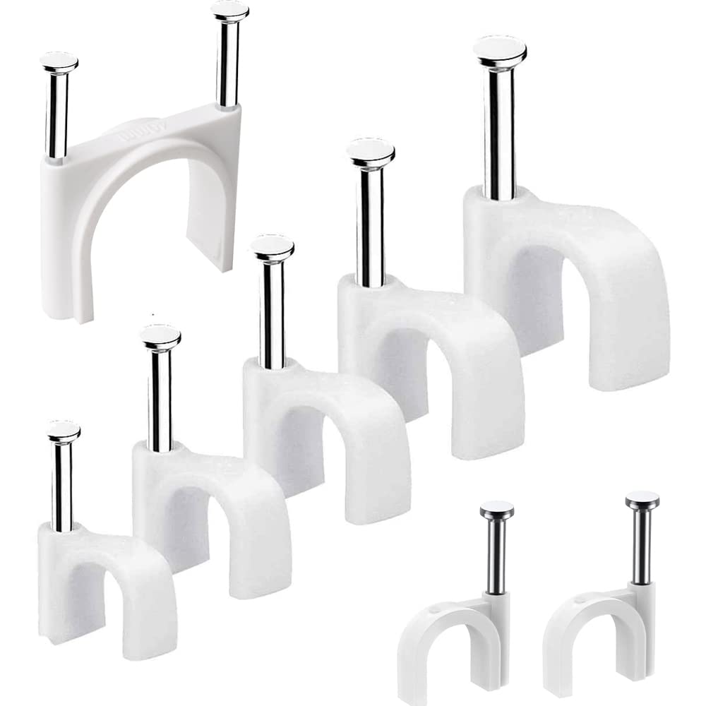 Circle Cable Clips - 100 Pack -1