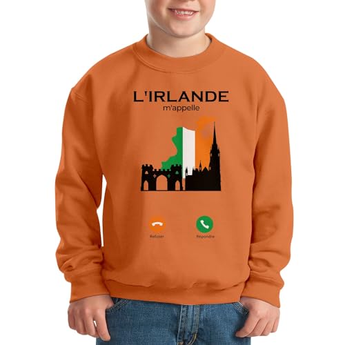 Sweatshirt enfant Irlande vêtement chaud et confortable pour l'école - 2