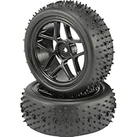 Reely 1:10 Buggy Kompletträder Spike 5-Doppelspeichen Schwarz 2 St. RE-6549735
