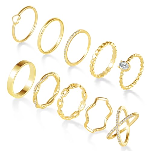 ALEXCRAFT Bracciale Donna Argento Set Bracciali Donna Acciaio Inossidabile Bracciale Donna Gioielli Regalo Compleano