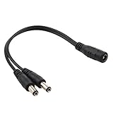 Cable Divisor Corriente CC 1 hembra a 2 macho