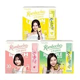 【TEAZEN】ティーゼン コンブチャ 150g (5g×30個入り) 3個セット レモン, ピーチ, パイナップル