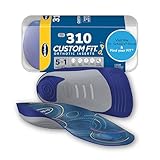 Dr. Scholl’s Custom Fit Orthotics 3/4 Length Arch Support Shoe Inserts - Plantar Fasciitis Relief Insoles for Men and Women, Immediate All-Day Total Lower Body Pain Relief, FSA HSA Eligible, CF310