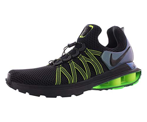 Nike Shox Gravity Men's Running Shoe, Black/Gorge Green, Size 9.0