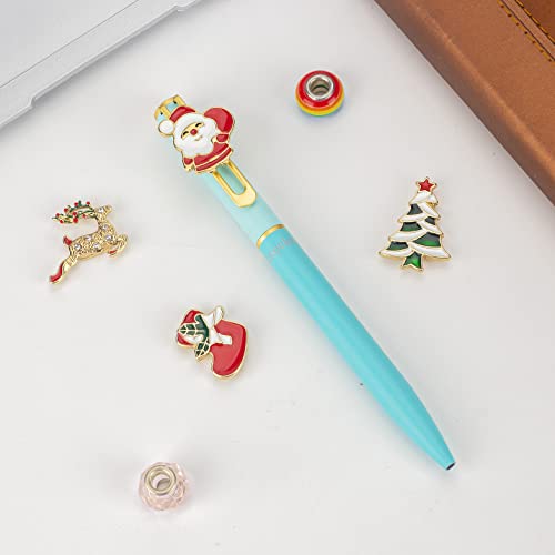 Bolígrafo de Gel Navidad con Adorno Metálico Magnético miniatura 1