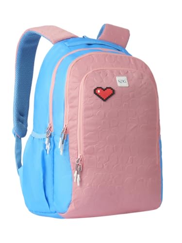Image of Wildcraft Wiki Prism 40 Backpack for Boys & Girls | 40 Ltr with 3 Compartments, Padded Shoulders, Bottle Holder | Best for Books, Stationery, Lunch Box & Essentials