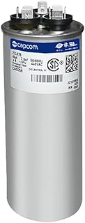 Compatible Replacement for TRADEPRO - TP-CAP-45/7.5/440R 45+7.5 MFD 440V Round Run Capacitor by JustCapacitors