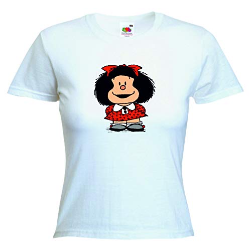 DrMugCollection Camiseta Mafalda Mujer (XXL)