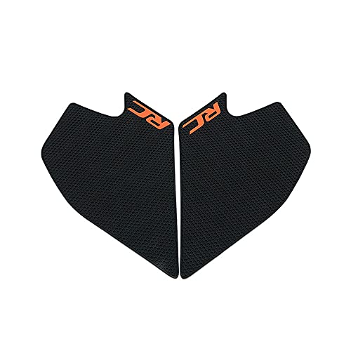 AL-mart バイク用 ニーグリップパッド サイド タンクパッド トラクションパッド 断熱 傷付き防止 対応車種 KTM RC390 2014-2021 (サイド)