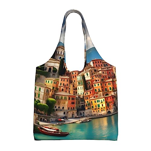 Sac shopping en toile Italie idéal pour vos courses et sorties