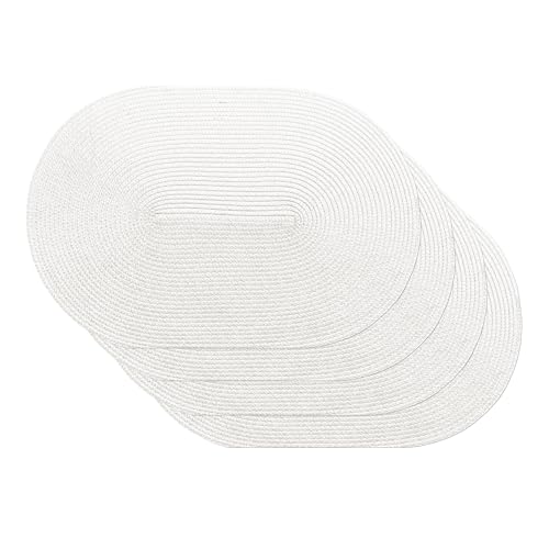 Venilia Tischset Creme Oval, Platzset, Tischwäsche, Platzdeckchen...
