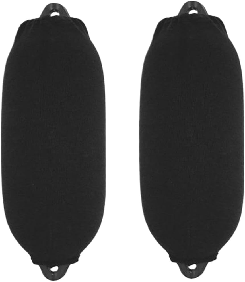 2PCS 40X11cm Fender Cover Marine Boat Fender Cover Inflatable Fishing Boat Bumper Dock Anti Sun Protection Compatible with Inflatable Boats