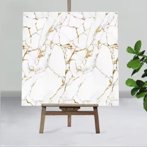 Kit 30 Placas Adesivas Mármore Parede Porcelanato Lavável 3d