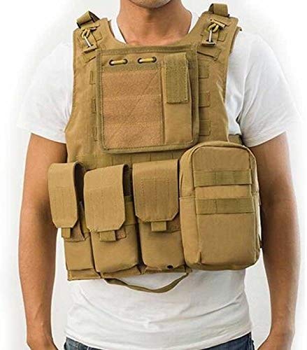 Airsoft Vt Táctico Molle Combat Combat Carrier De Placas Para Caza