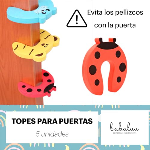 Kit de sécurité bébé avec ruban mousse protections d'angle et bloque-portes - 4