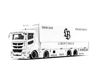 〈専用品〉希少！LBWK 1/64 LB Trucks FUSO SkyBlue 1/64 Mitsubishi FUSO Super Gread LB TRUCKS Skyblue - LB