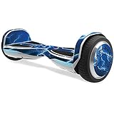 MightySkins Skin Compatible with Razor Hovertrax 1.5 Hover Board - Lightning Storm | Protective, Durable, and Unique Vinyl wrap Cover | Easy to Apply, Remove, and Change Styles | Made in The USA