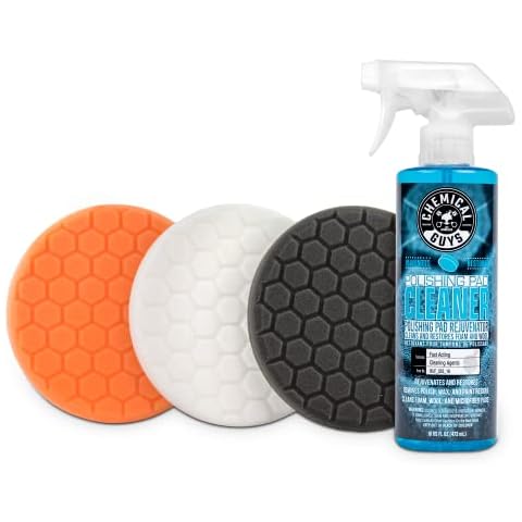 Chemical Guys HEX_3KIT_5 5.5" Buffing Pad Sampler Kit Cover