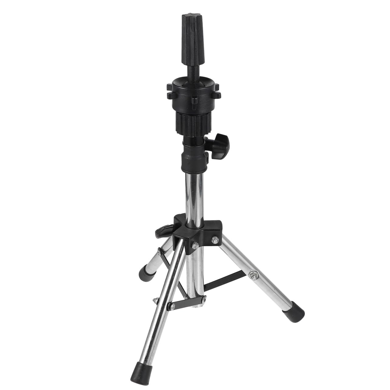 Ipetboom Wig Stand Mit Verstellbarem Stativ Faltbarer Mannequin Kopfhalter Für Perücken Stabiler Und Tragbarer Für Haarstyling Und Schulungen Für Friseure Und Ausstellungen