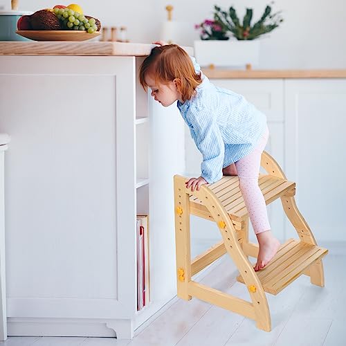 Aimoado AIMOADO-002 Wooden Step Stool For Kids thumb #7