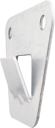 Miniatura 3 de Soportes de montaje para ventilador de pared, paquete de 2, plateado, acero, montaje en pared