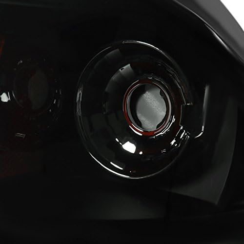 Spec-D Tuning 2LCLH-MST87G-RS Ford Mustang Lx Gt Smoked Headlights w/Corner Lamps 1Pc.