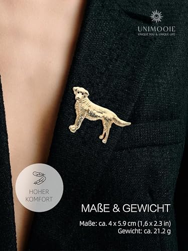 Broche de perro Golden Retriever para ropa y mochilas 4
