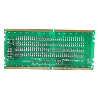 VBESTLIFE Computer Memory Tester, Desktop DDR4 Memory Tester, Forward Reverse Available, Memory Tester with LED for PC, PCB Material