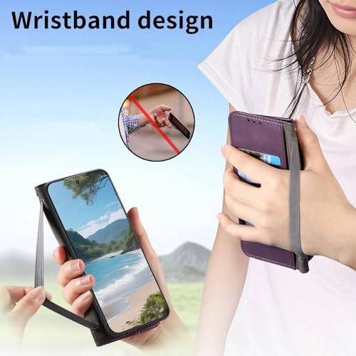 Coque iPhone 17 Air avec support horizontal et fermeture aimantée