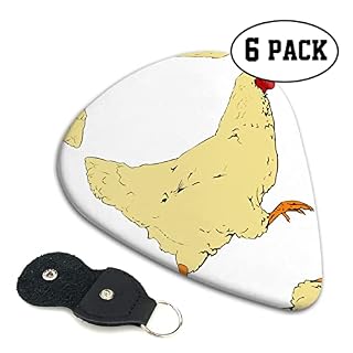Animal Farm-Chicken Run Lot de 6 médiators pour guitare acoustique, guitare électrique, basse, ukulélé – fin, moyen et… - Les Beatles, Paul McCartney, John Lennon, RIngo Starr, George Harrison Animal Farm-Chicken Run Lot de 6 médiators pour guitare acoustique, guitare électrique, basse, ukulélé – fin, moyen et… – Image 2