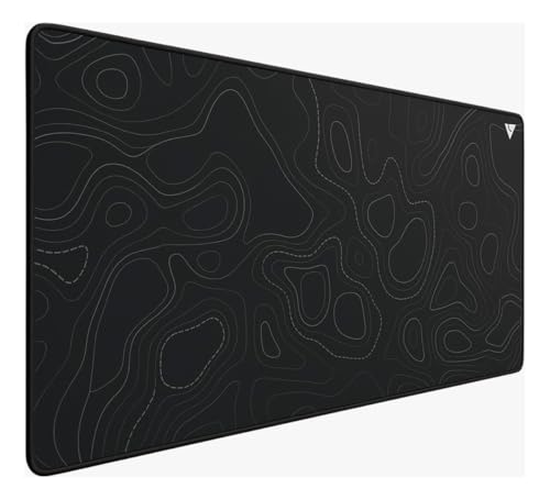 Mousepad Gamer Force One Skyhawk XXL Preto 90x40cm - Precisão Extrema para FPS, Base Antiderrapante e Superfície Speed Premium