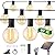 OHLUX 60FT Solar Globe String Lights Outdoor, Shatterproof Solar Patio Lights with Remote, 27 Dimmable G40 LED Filament Bulbs, 2200K Soft Warm White Edison Hanging Light for Outside Backyard Deck