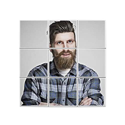 Carreaux céramique Emmanuel Macron Hipster 60x60 cm décoratif humour