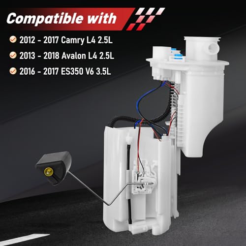 Fuel Pump Assembly Fit for 2012-2017 Toyota Camry L4 2.5L, for 2013-2018 Avalon L4 2.5L Replaces E9090M 7702006286 by BRNEWKITS - Used condition - Image 2