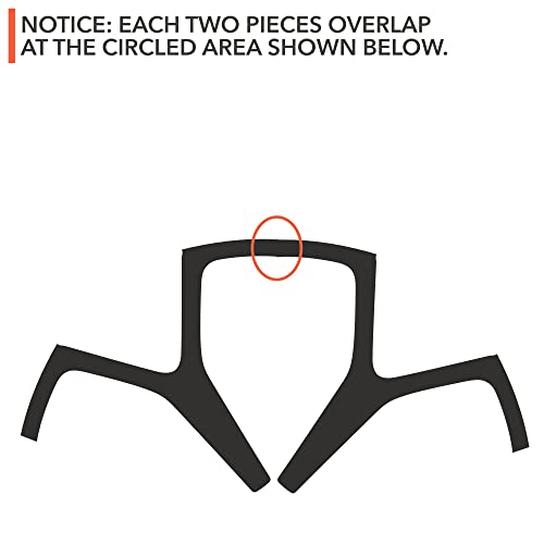 Spokes Vinyl Covers For Rivian's 21" Road Wheels (R1T/R1S) (Satin Black) #TOP2