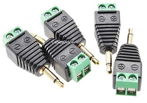 CablesOnline 5-Pack 3.5mm (1/8