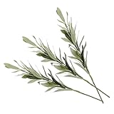 Aspect réaliste : la couleur naturelle et la finition de cette plante ornementale lui confèrent un aspect incroyablement réaliste et attrayant. branches d'olivier pour vase