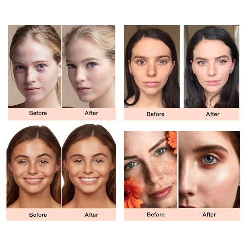 ReviGLam TLM Colour Changing Liquid Foundation Hides Wrinkles & Lines, BB Cream Makeup Base Concealer Cover Moisturizing Fluid for all Skin Tone SPF15, Pack of 2 - Thumbnail 7